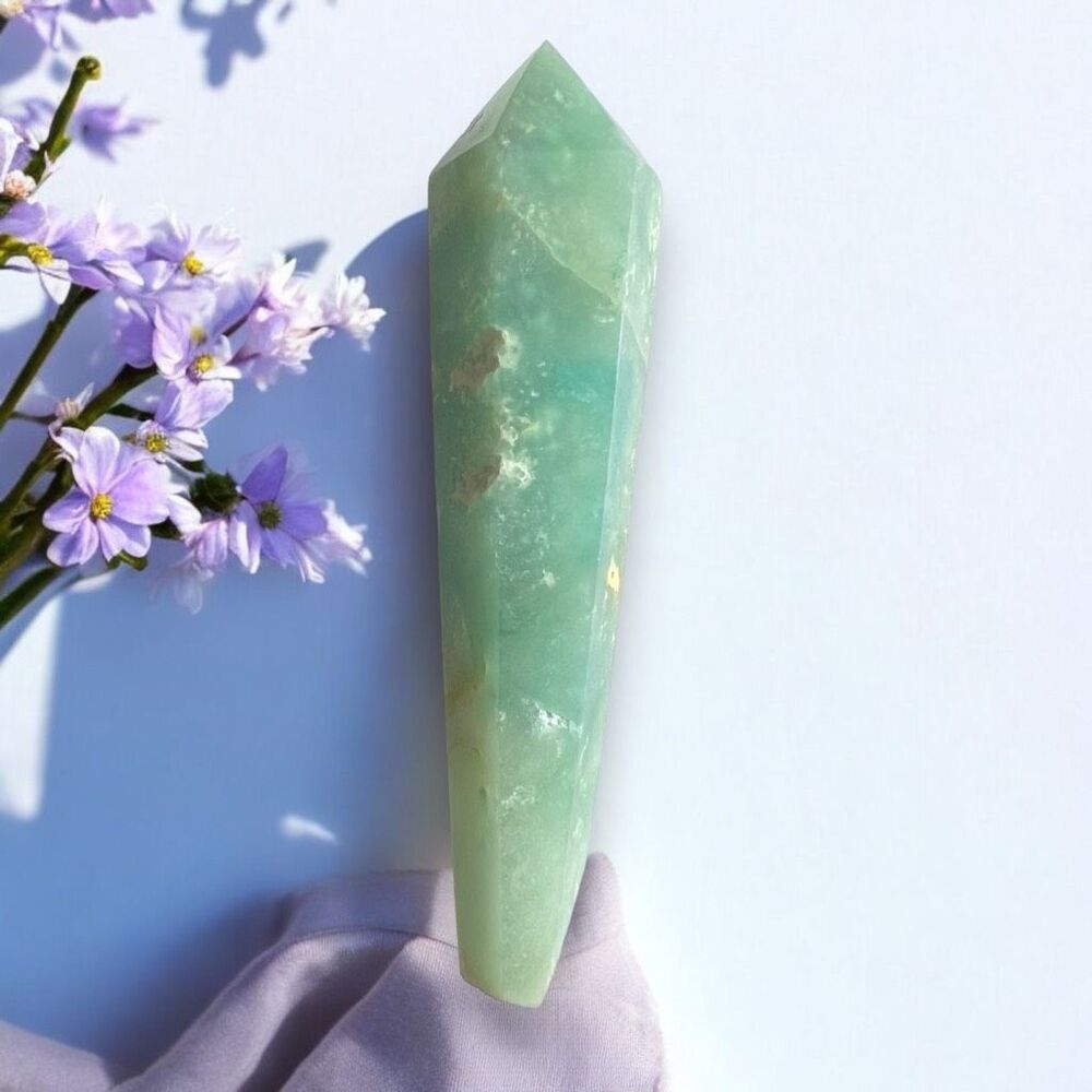 Caribbean Calcite Crystal Meditation Wand